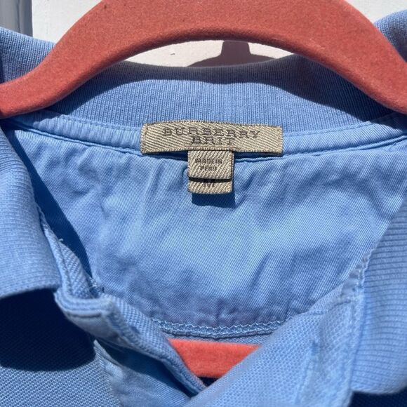 Burberry Brit Distressed Polo Shirt - Picture 2 of 7